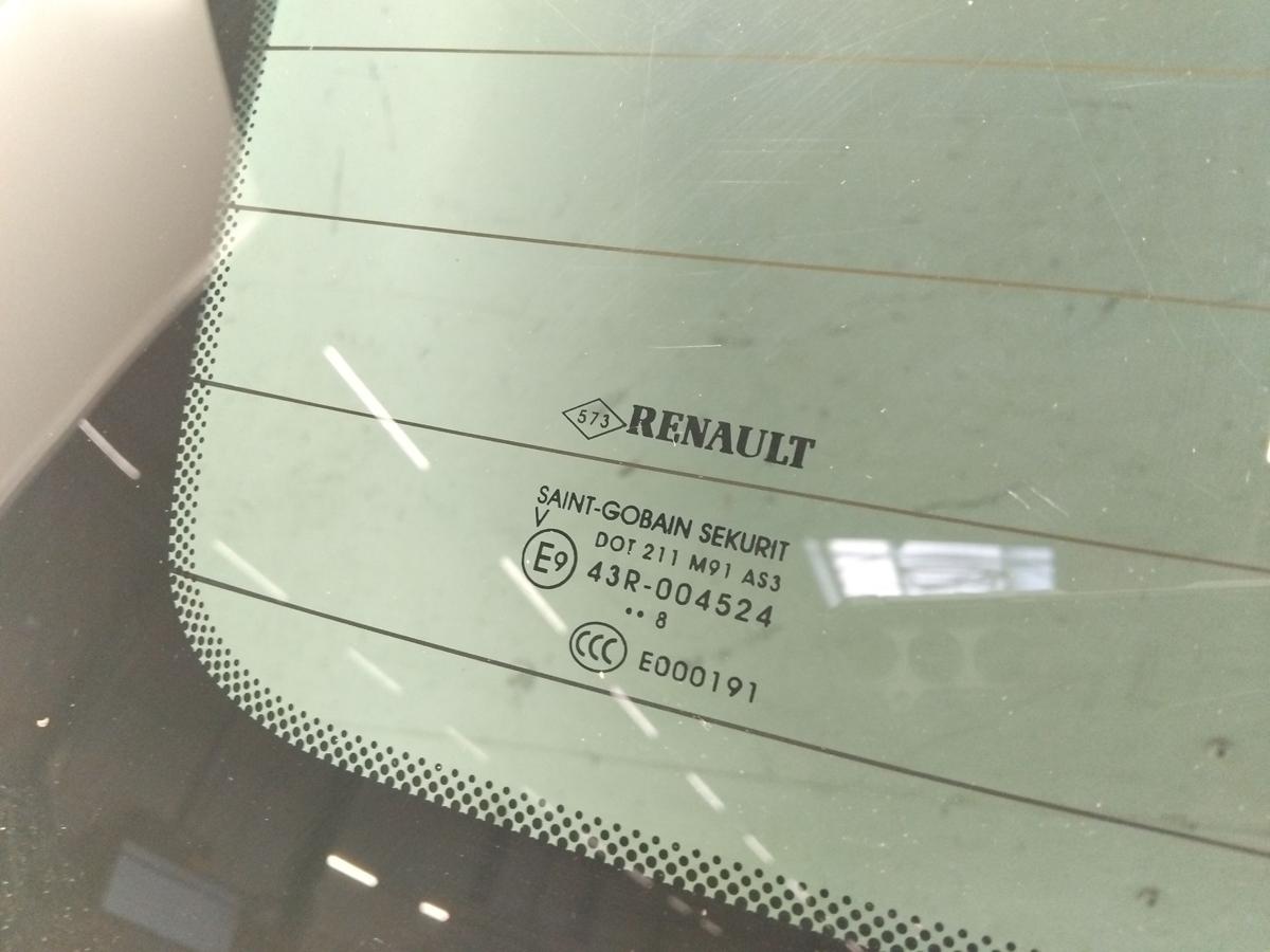 Renault Megane 2 Kombi orig Heckklappe TED69 Platingrau mit Heckscheibe BJ2009