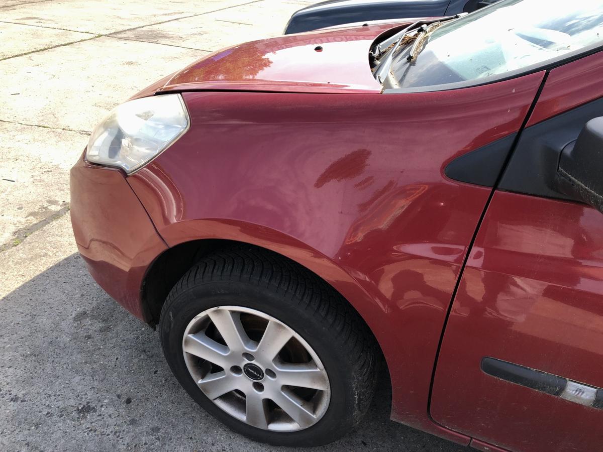 Renault Clio 3 III alle Modelle Kotfl&uuml;gel links Fahrerseite NNJ rot nur 15 Zoll