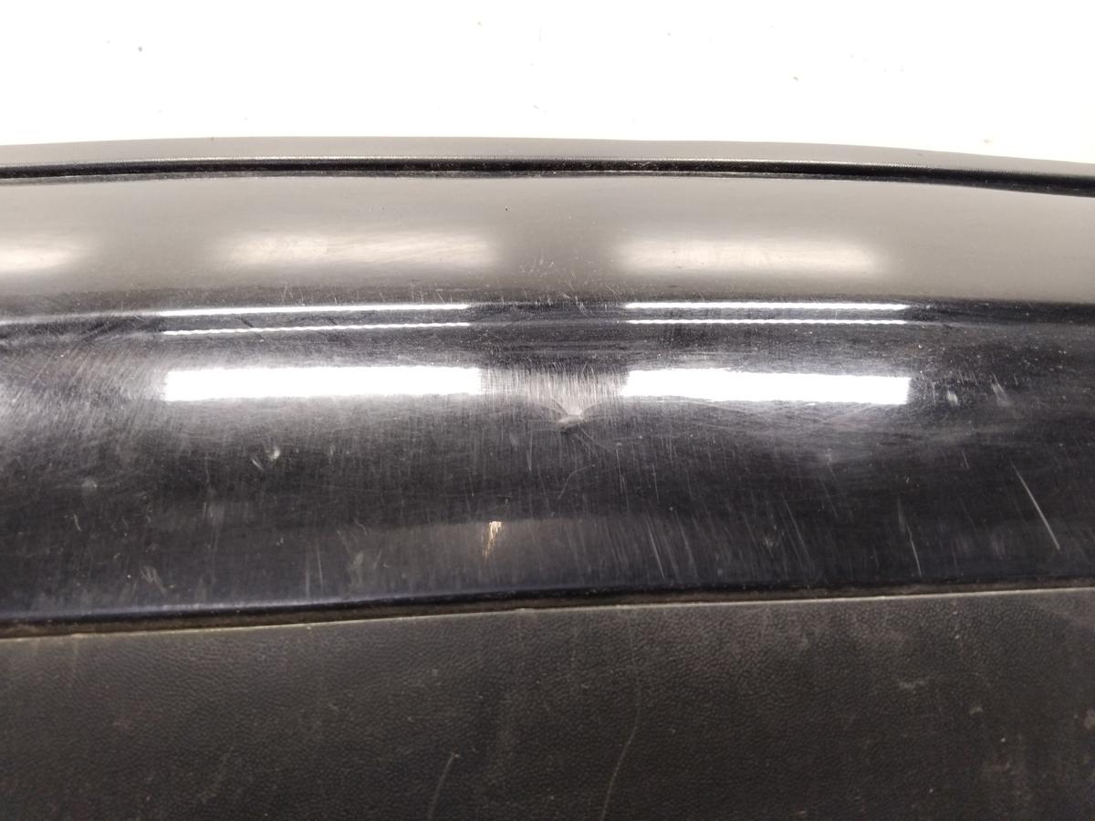 VW Polo 9N2 Stufenheck orig Sto&szlig;f&auml;nger Sto&szlig;stange hinten LC9Z Black Magic BJ2004