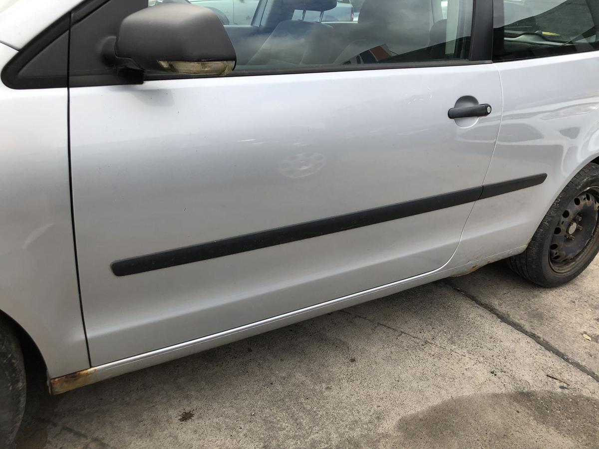 VW Polo 9N3 T&uuml;r vorn links 3-t&uuml;rer Fahrert&uuml;r Rohbau LA7W Reflexsilber Metallic