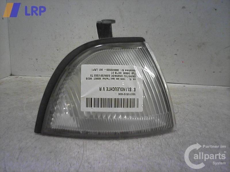 Standleuchte V R 81610-87709-000 N.L. Daihatsu Charade G200/201/203 BJ: 1996