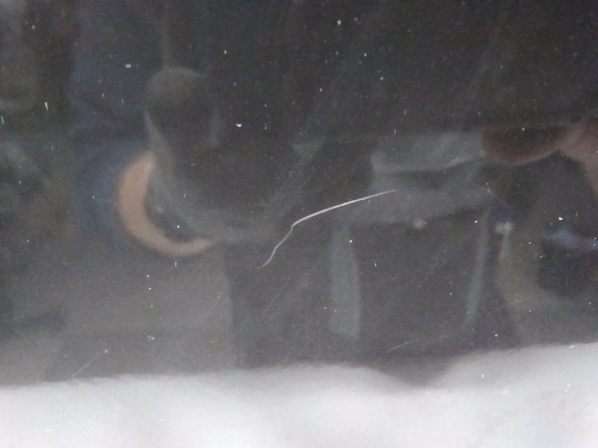 Nissan Qashqai J10 T&uuml;r hinten links violettschwarzmetallic nightshade Bj.2011