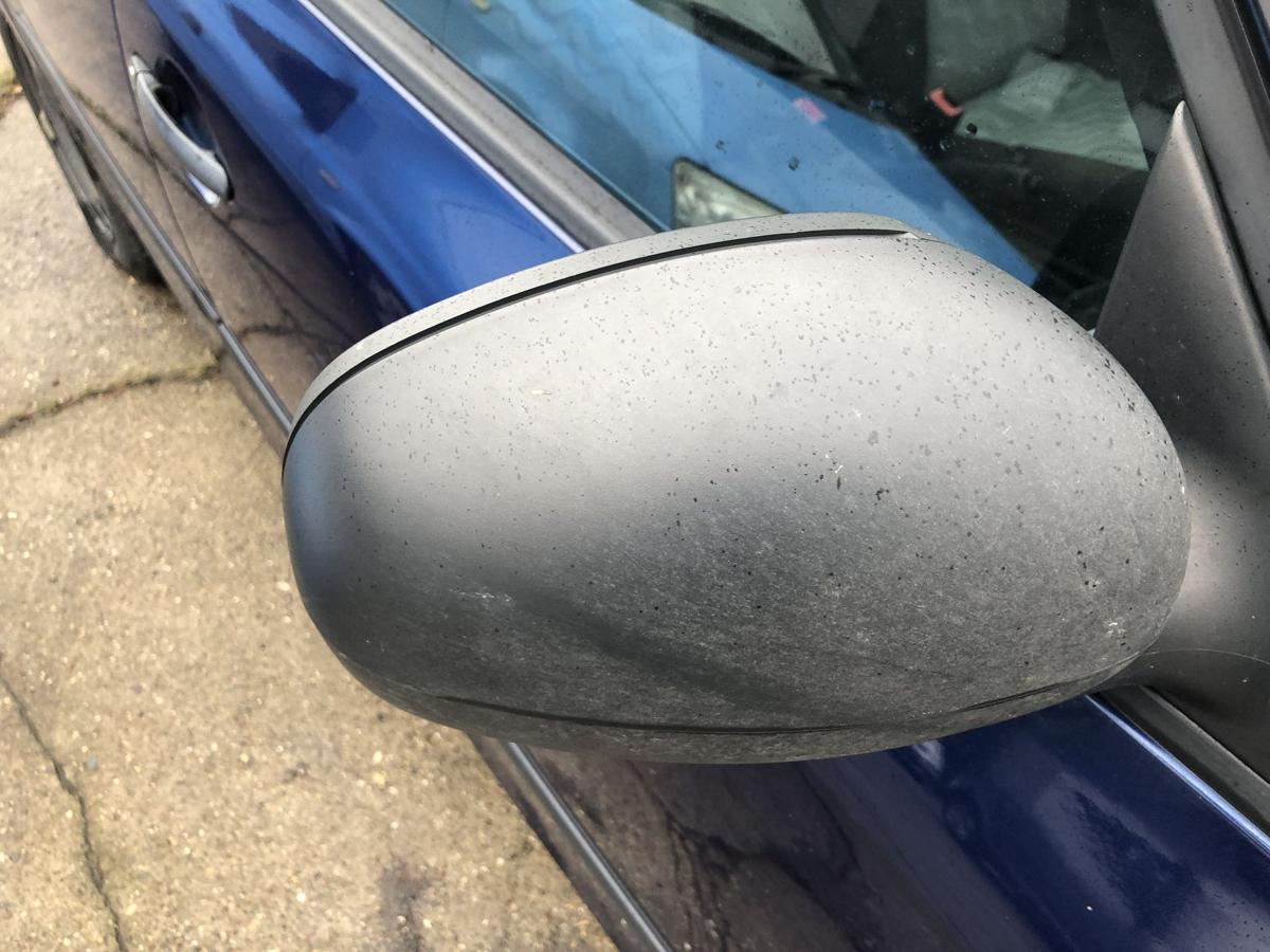 Skoda Fabia 2 Typ 5J Aussenspiegel rechts R&uuml;ckspiegel unlack manuell