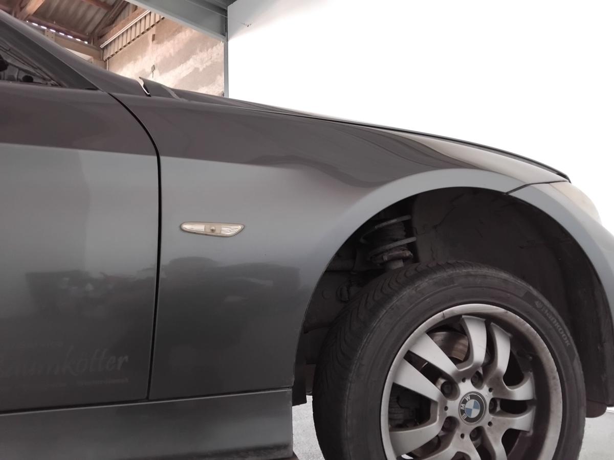 BMW 3er E90 E91 original Kotflügel vorn rechts A22/7 sparkling graphite BJ2006