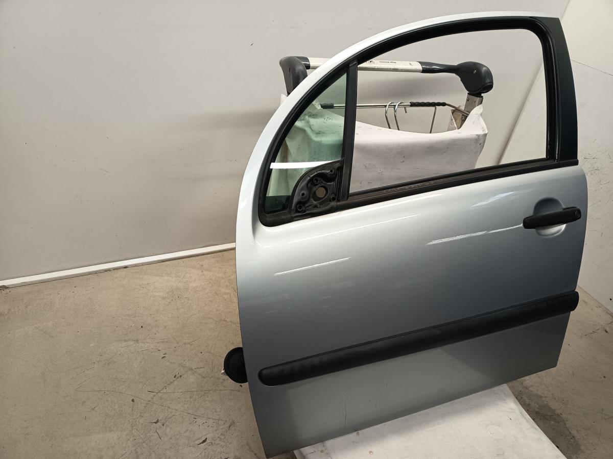 Citroen C3 orig Tür vorn links Fahrerseite ohne Spiegel EZR Grau Bj 2007