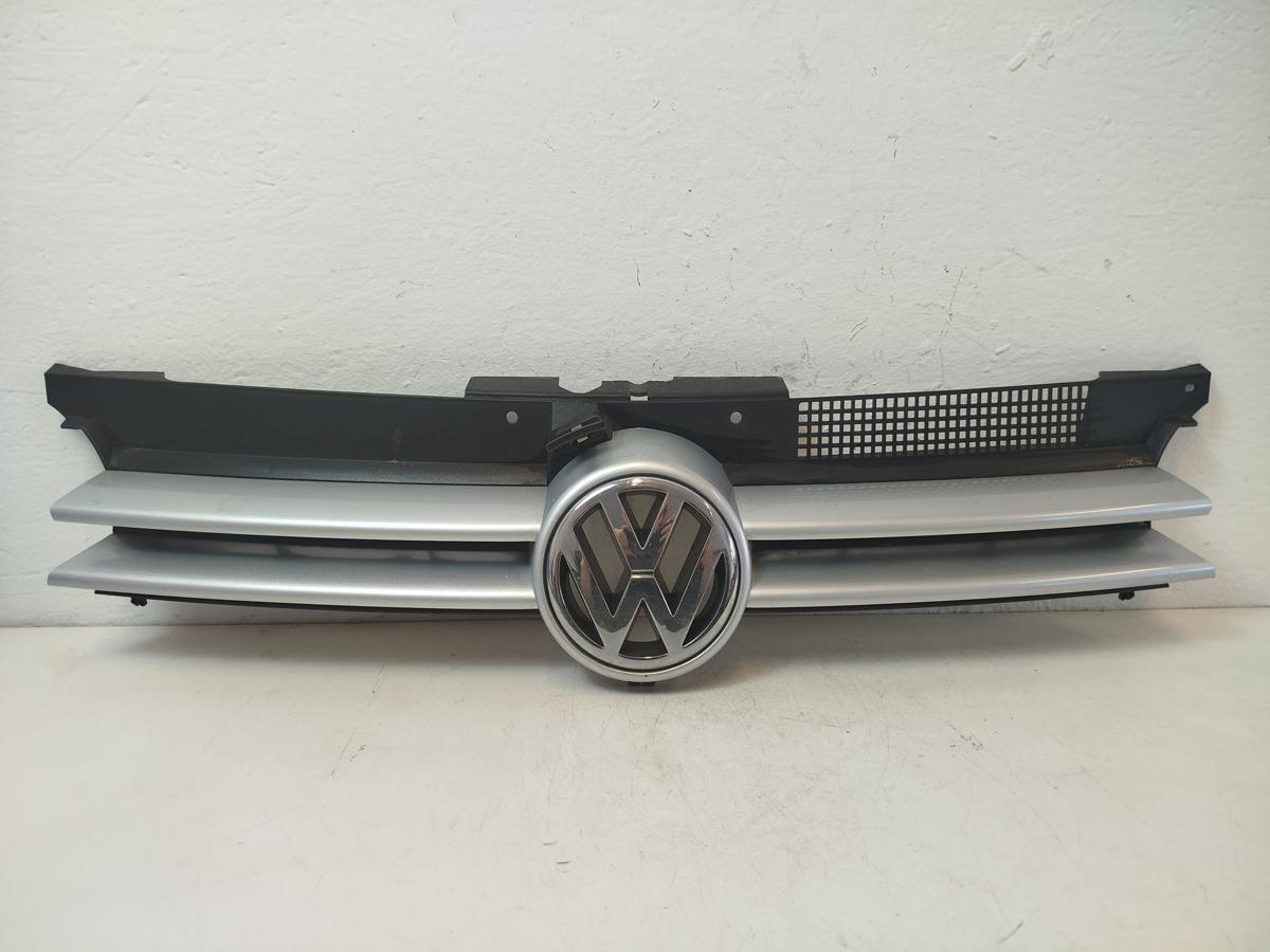 VW Golf 4 1J IV K&uuml;hlergrill Grill Frontgrill mit Logo Originalteil LA7W silber