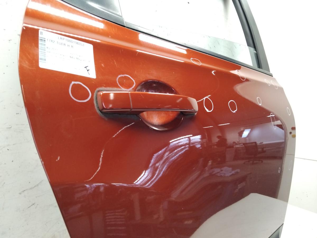 Nissan Qashqai J10 T&uuml;r hinten rechts weinrotmetallic NAJ Bj.2011