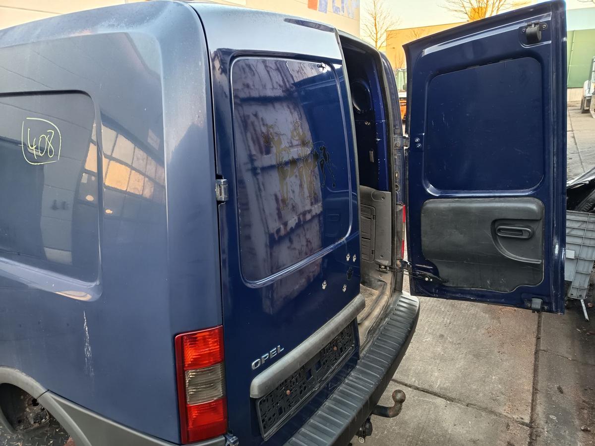 Opel Combo Kastenwagen original Heckfl&uuml;gelt&uuml;r links 20Z Royalblau Bj 2002
