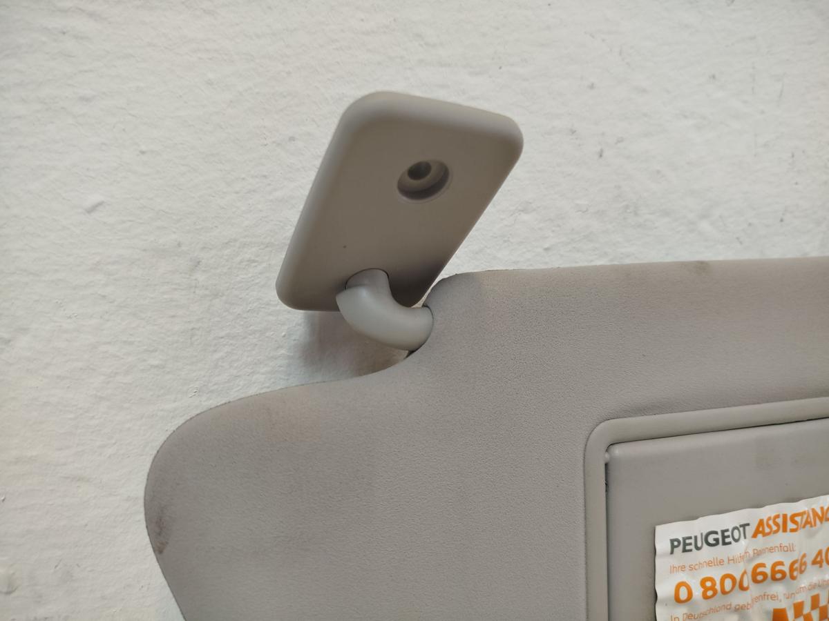 Peugeot 3008 I Typ 0U Sonnenblende vorn links mit Spiegel Fahrerseite