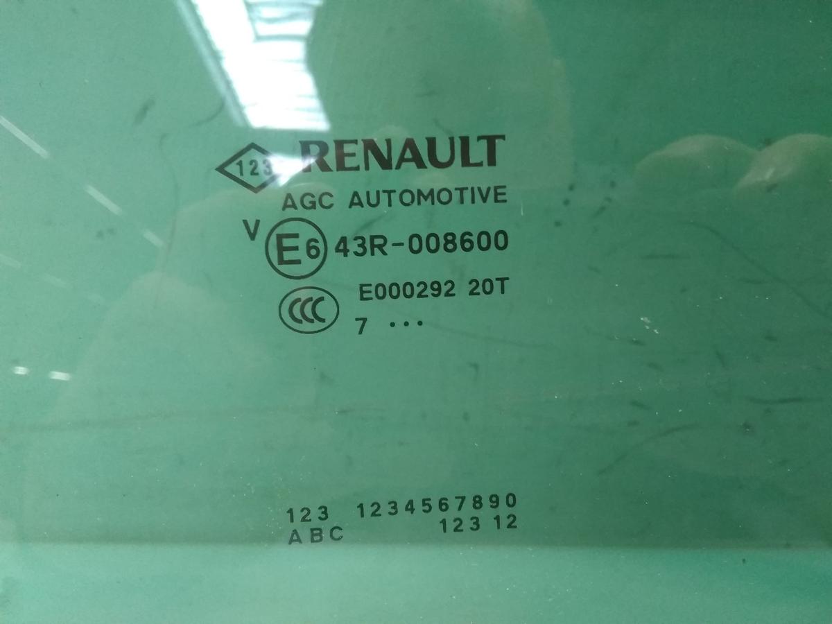 Renault Grand Scenic 4 Türscheibe hinten links original abgedunkelt grün Bj.2017