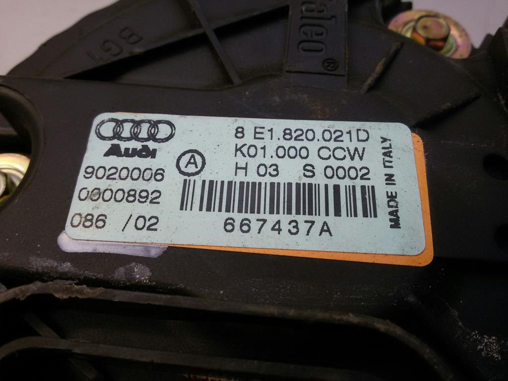 Audi A4 B6 8E Gebläsemotor Heizgebläsemotor 8E1820021D VALEO BITRUN BJ2004