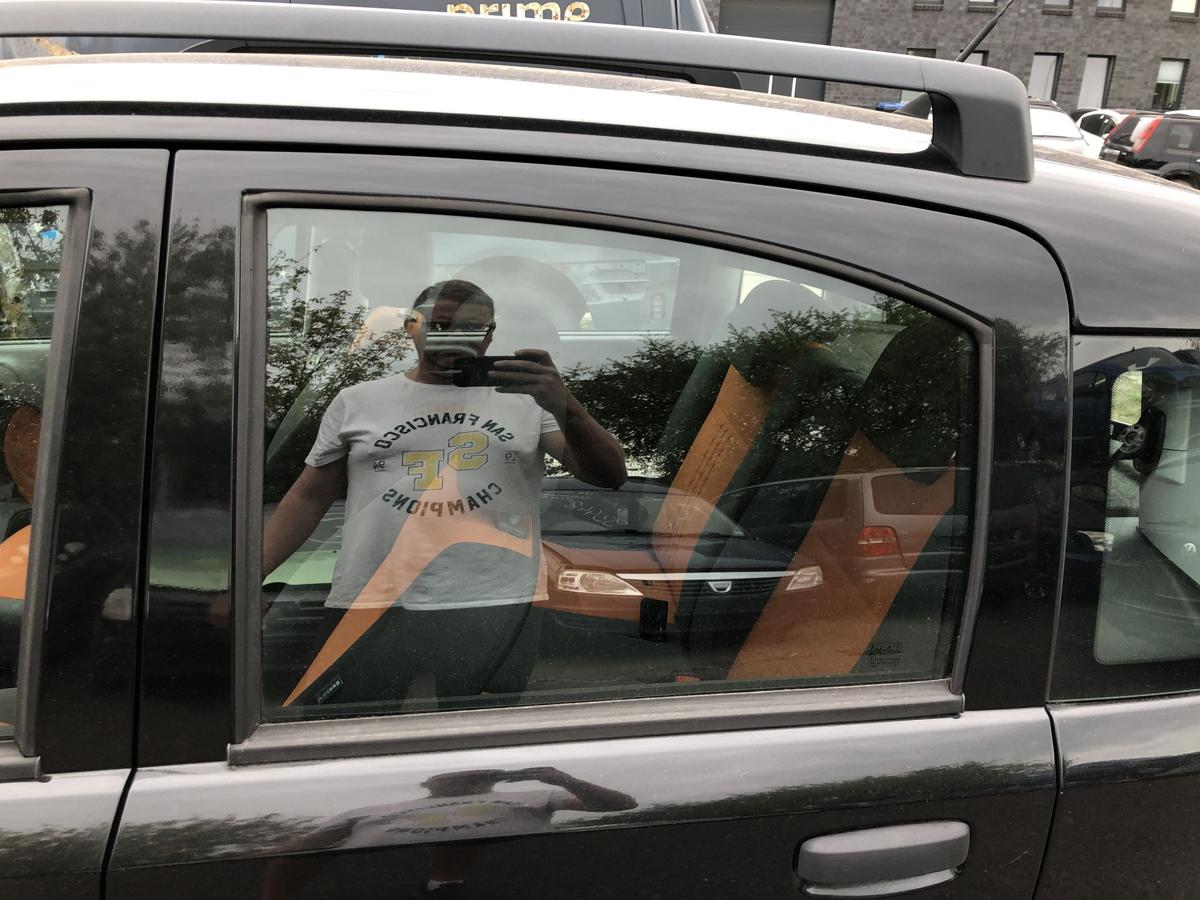 Fiat Panda 169 T&uuml;rscheibe hinten links Fondt&uuml;r Scheibe Colorglas Seitenscheibe