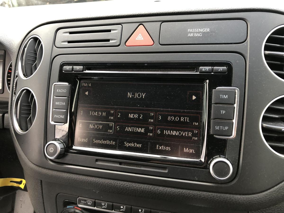 VW Golf Plus 2 II 5M Autoradio Radio mit CD Typ RCD510 kein Code vorhanden