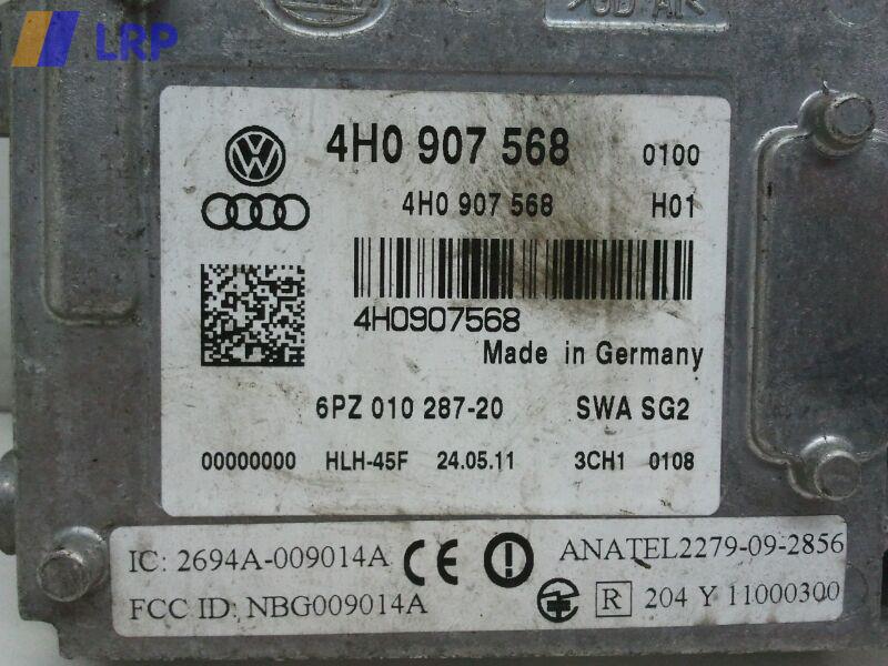 Audi A8 4H Bj.2009 Steuergerät Radarsensor Spurwechselassistent 4H0907568