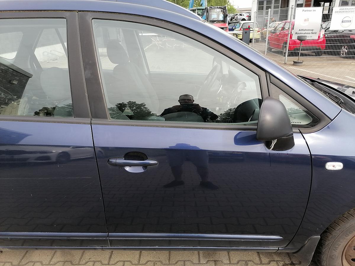 Kia Carens II 2 Baujahr 06-10 Tür vorn rechts K5 Velvet Blue