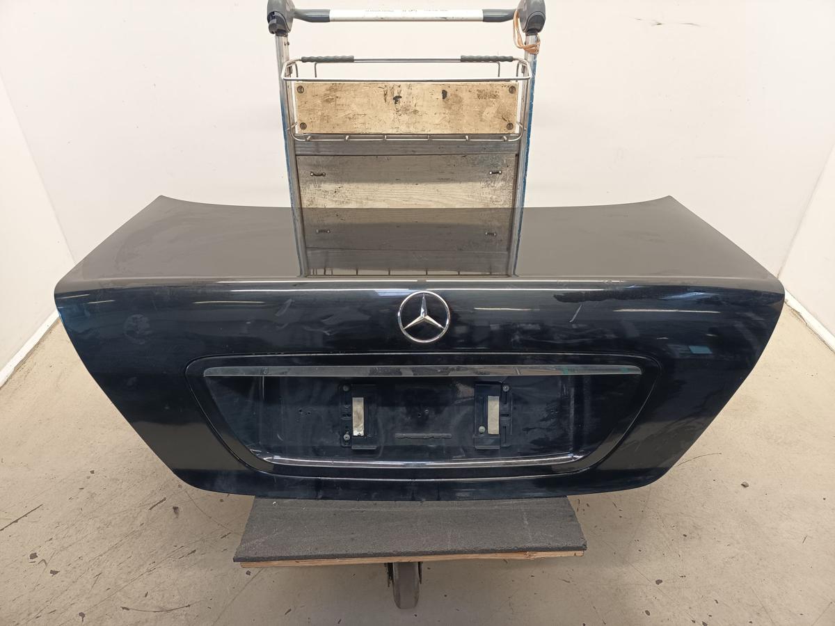 Mercedes S Klasse W220 original Heckklappe 197 Obsidianschwarz Bj 2001