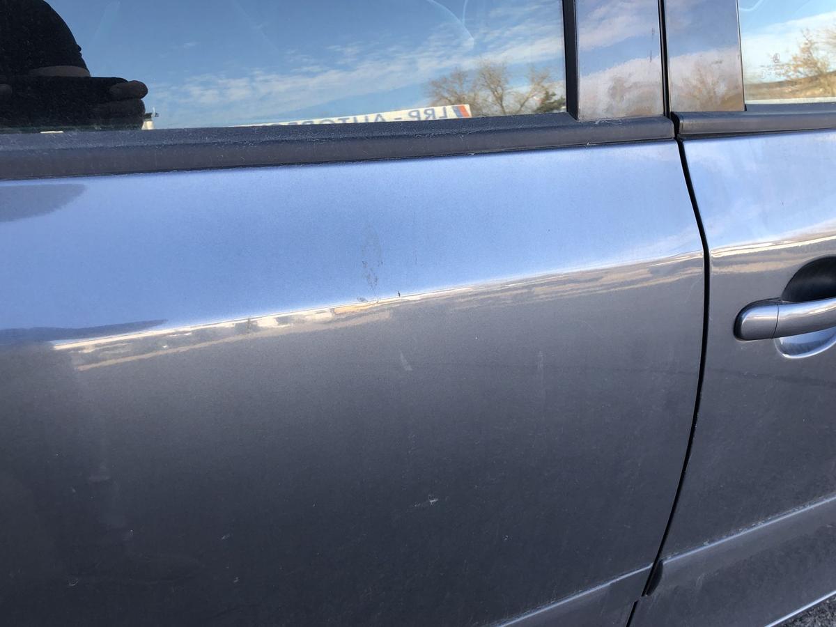 Skoda Fabia 5J T&uuml;r hinten rechts Fondt&uuml;r nur 5 t&uuml;rer LF8J Antracit Grey