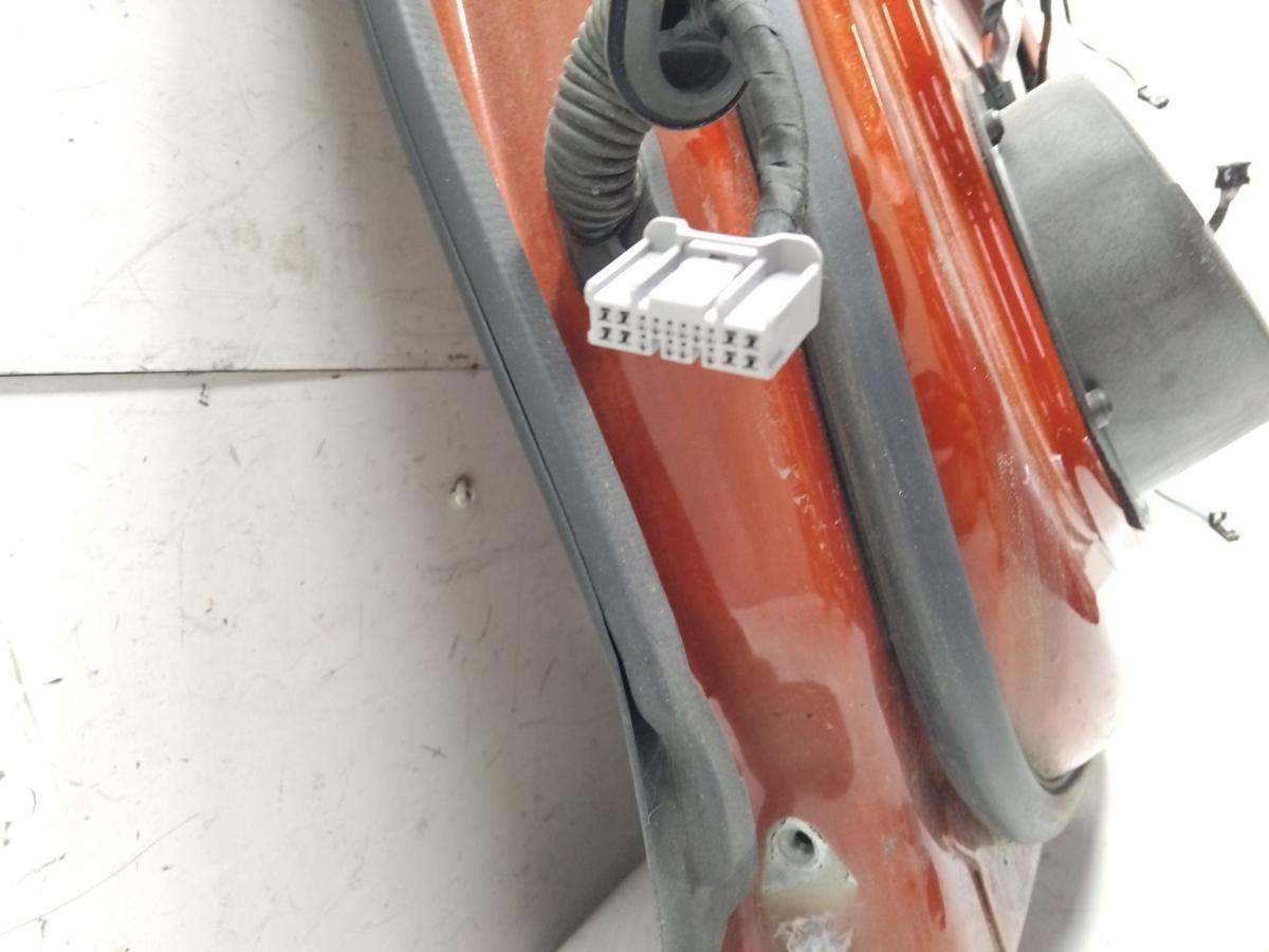 Tesla Model S T&uuml;r hinten rechts dunkelrotmetallic PPMR sunset red Bj.2019