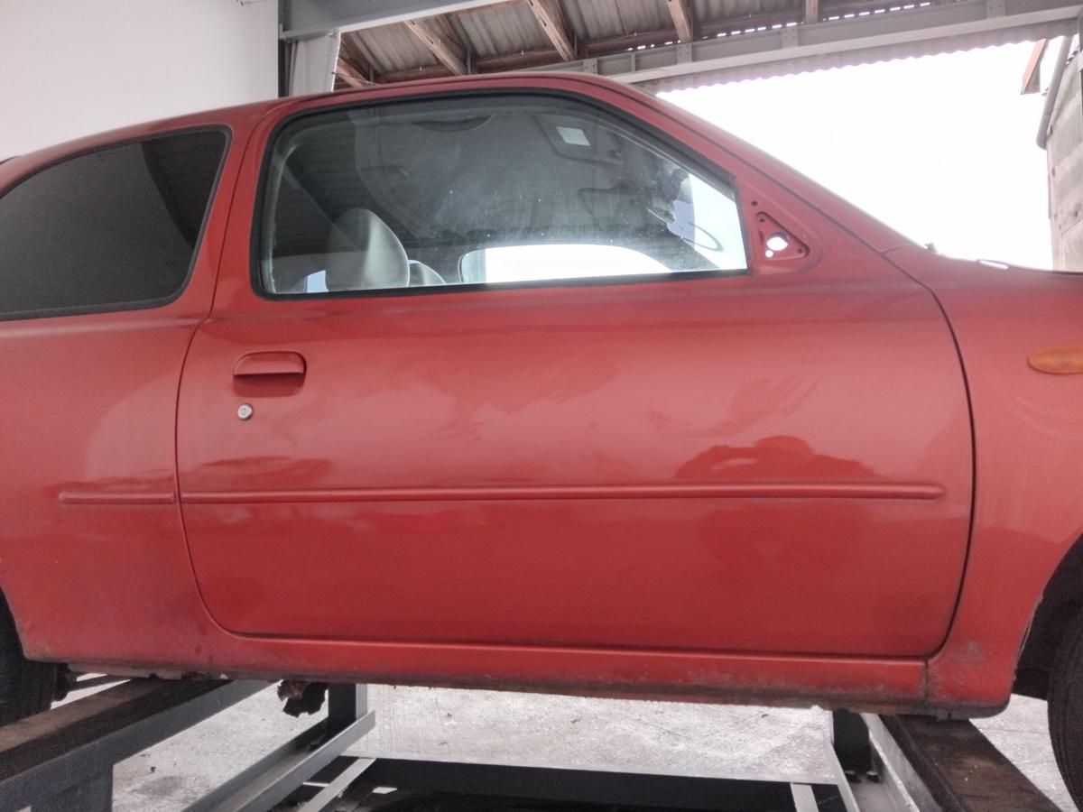 Nissan Micra K11 2.Facelift Tür vorn rechts Beifahrertür 3-Türer BJ2001