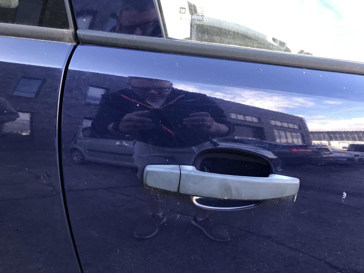 Opel Corsa D Tür vorn rechts Beifahrertür nur für 3 türer Z20Z Royalblau