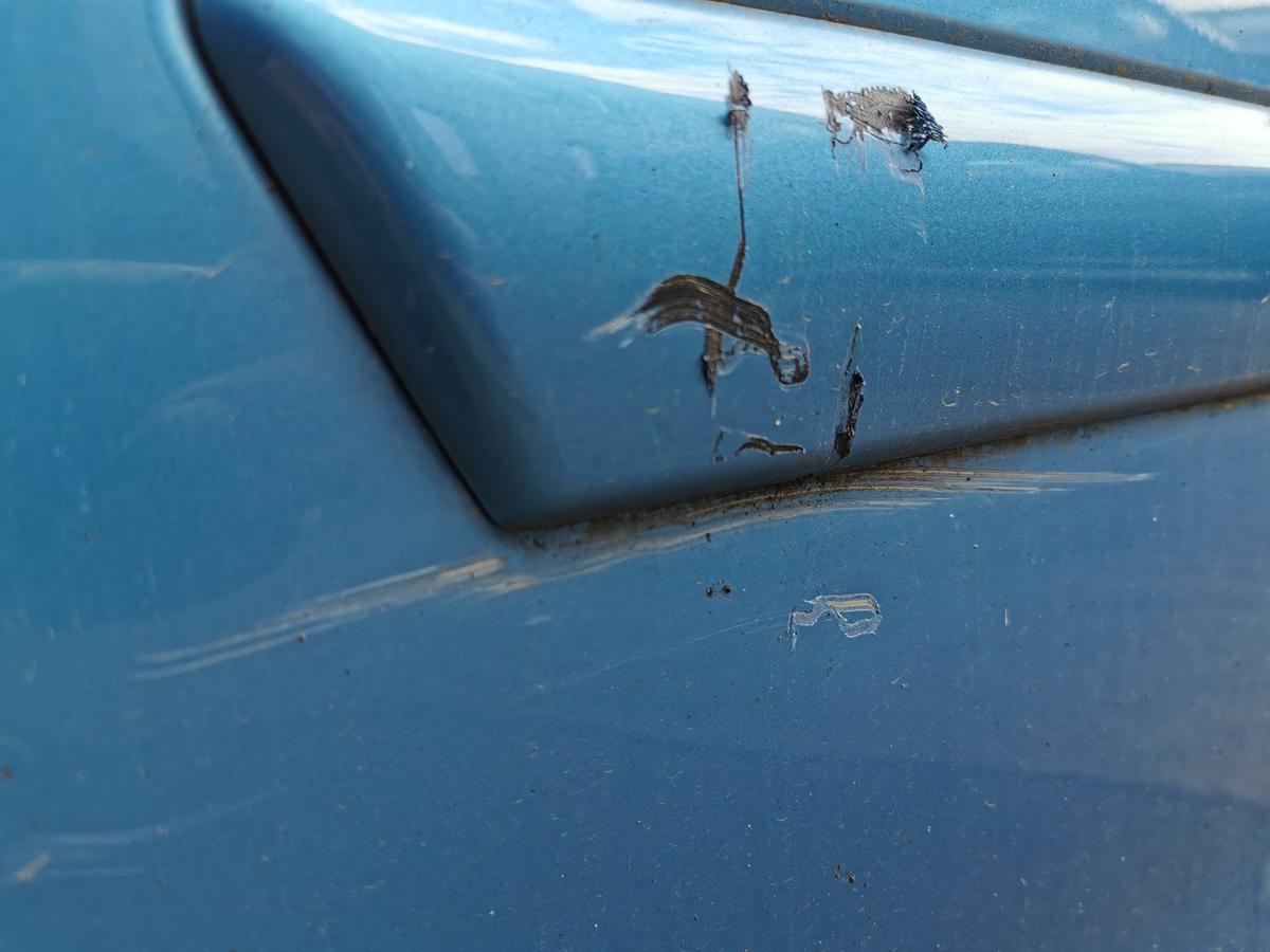 Citroen C4 Picasso U Tür Autotür Rohbautür hinten rechts KNY Blau Tivoli BILDER
