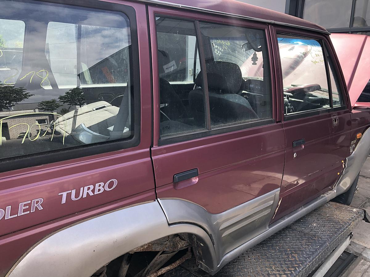 Hyundai Galloper 5trg orig Tür hinten rechts Qi Vulkanrot met Bj 99