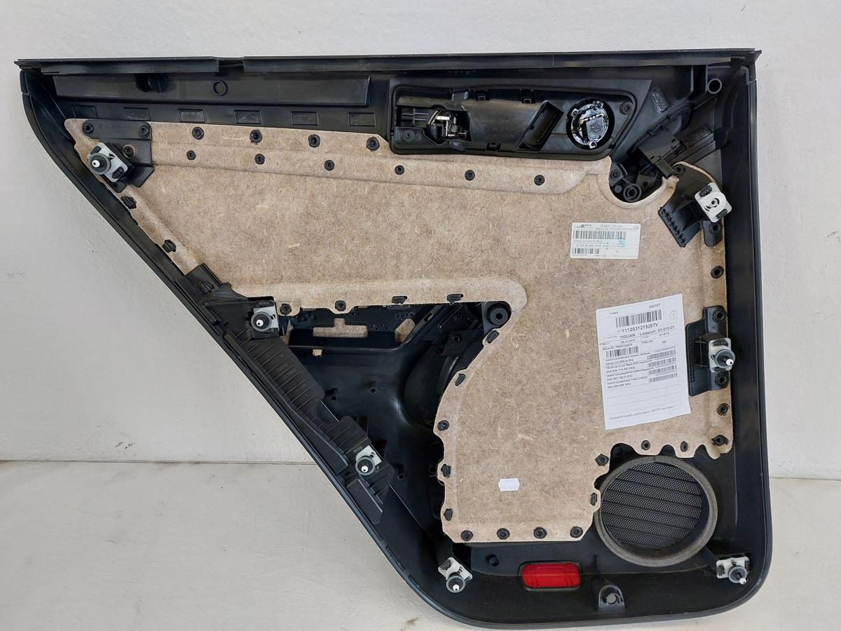 VW Tiguan 5N ab 2011 Türverkleidung hinten rechts Fontür Türpappe Türtafel