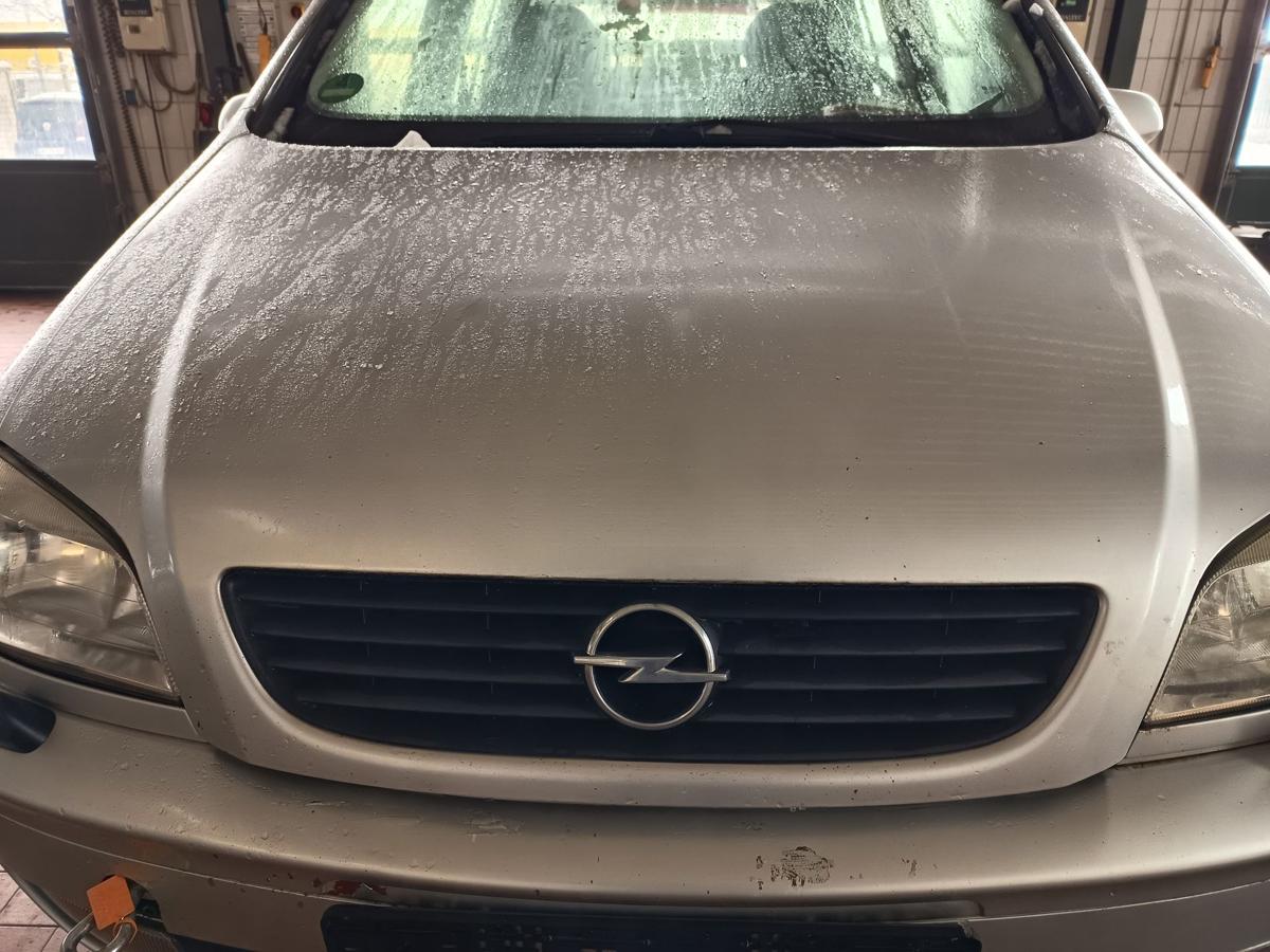Opel Zafira A original Motorhaube Klappe Deckel Front vorn Z157 Starsilber Bj 05
