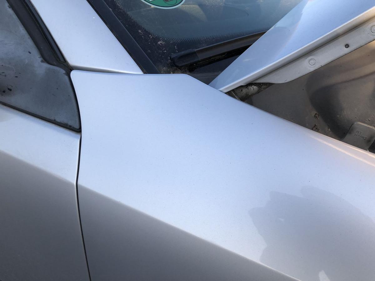 Saab 9-3 Typ YS3F Kotfl&uuml;gel rechts Fender silber Radabdeckung