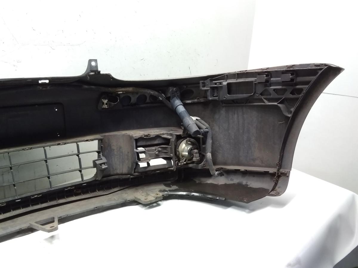 VW Golf 5 1K original Stoßstange Stoßfänger vorn mit SRA BJ2006 LA7T unitedgrey