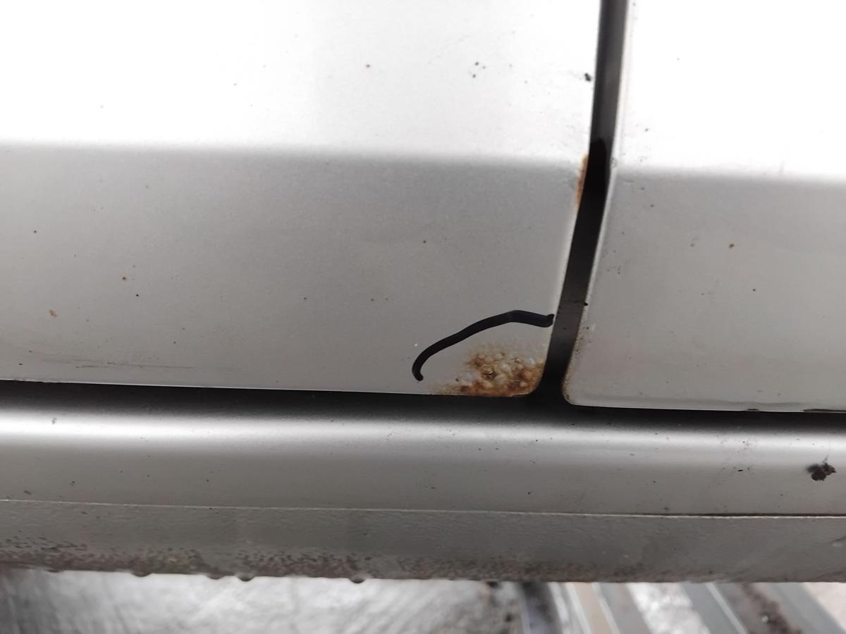 Skoda Fabia 2 5J T&uuml;r vorn links Fahrert&uuml;r LA7W reflexsilbermetallic BJ2008