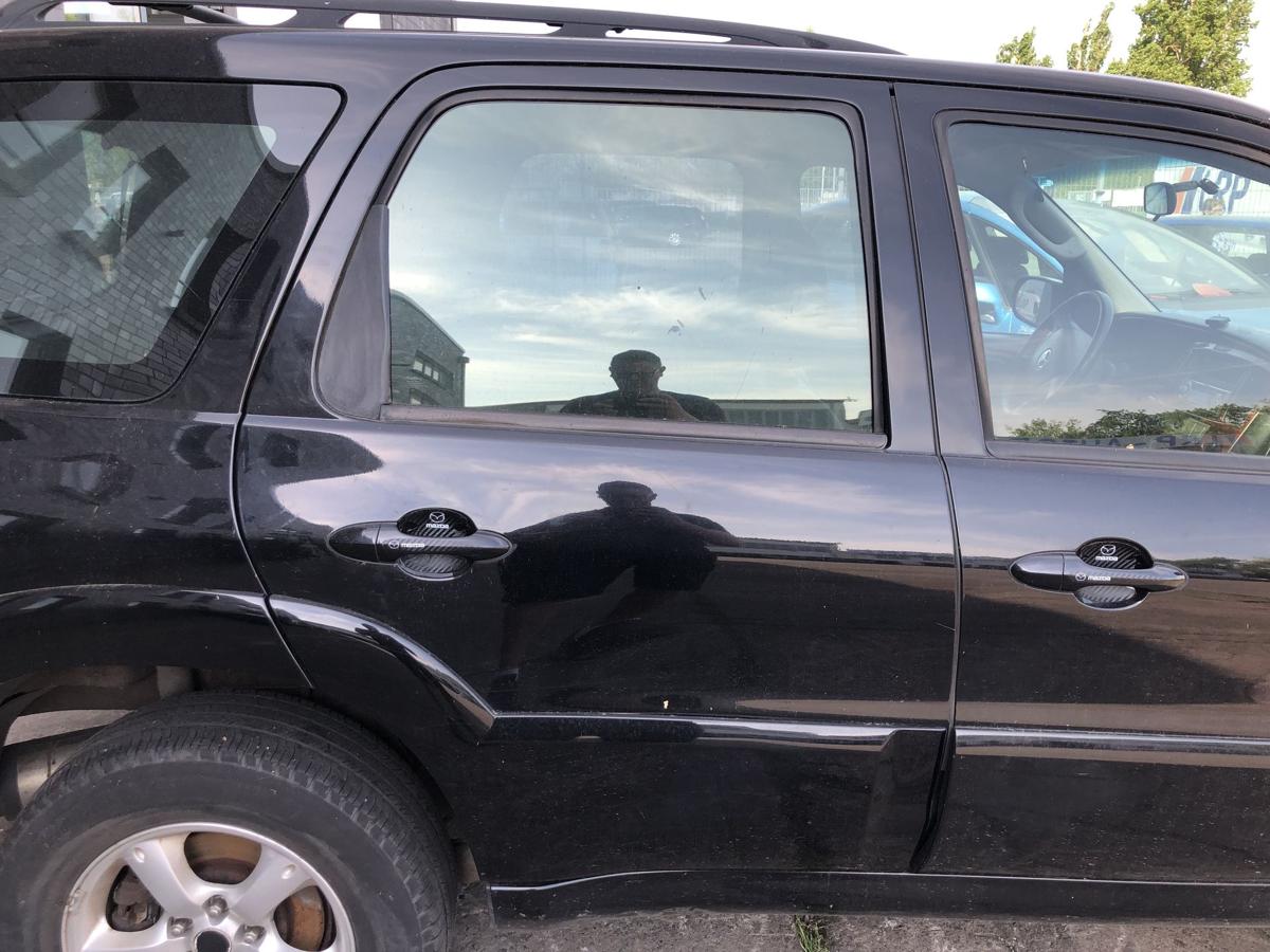 Mazda Tribute EP ab 2004 Tür hinten rechts Fondtür Rohbau schwarz Anrostungen