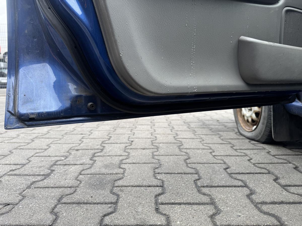 Mazda Demio original T&uuml;r vorn links 20P Innocent Blue Pearl Rohbau Bj.2000