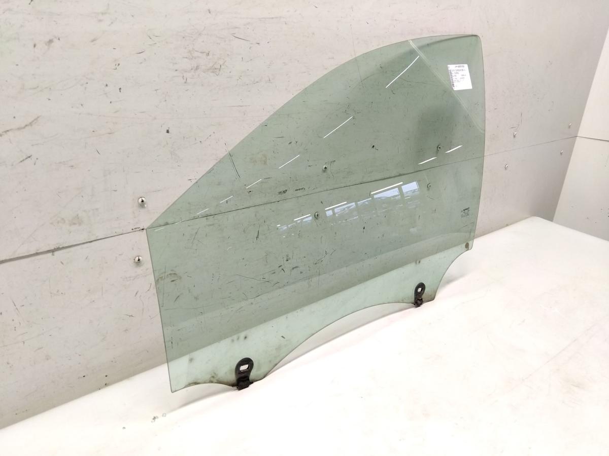 Renault Clio 3 original T&uuml;rscheibe vorn links 5-t&uuml;rig gr&uuml;ncolor BJ2008