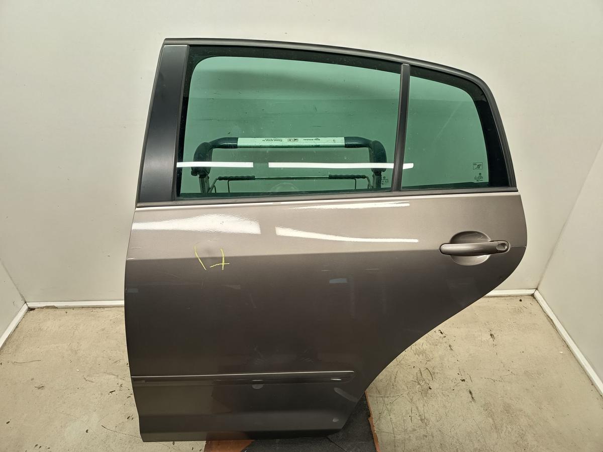 VW Golf Plus orig T&uuml;r hinten links Fahrerseite LA8X Kaschmirbraun Bj 2009