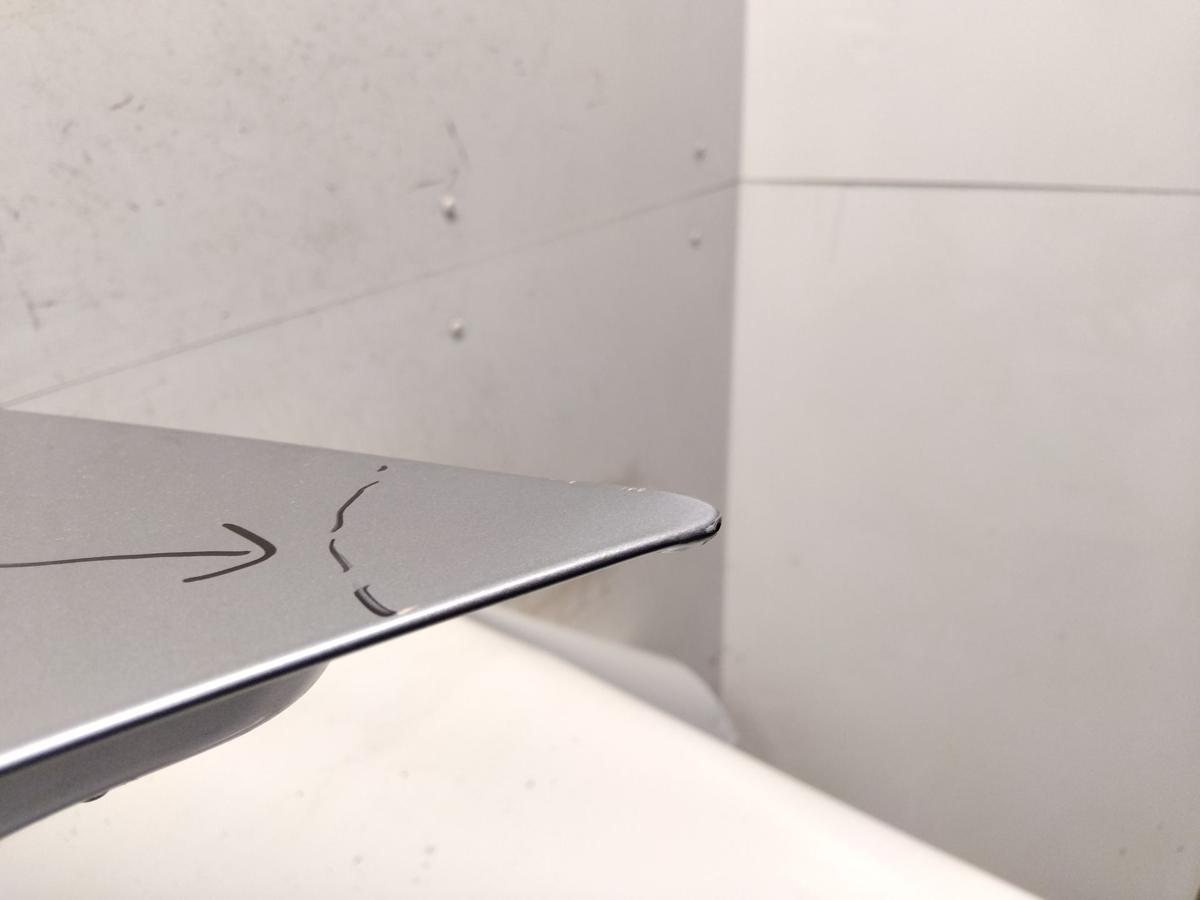 AUdi A6 4F Bj.2005 original Heckklappe LY7J Avussilber Limousine