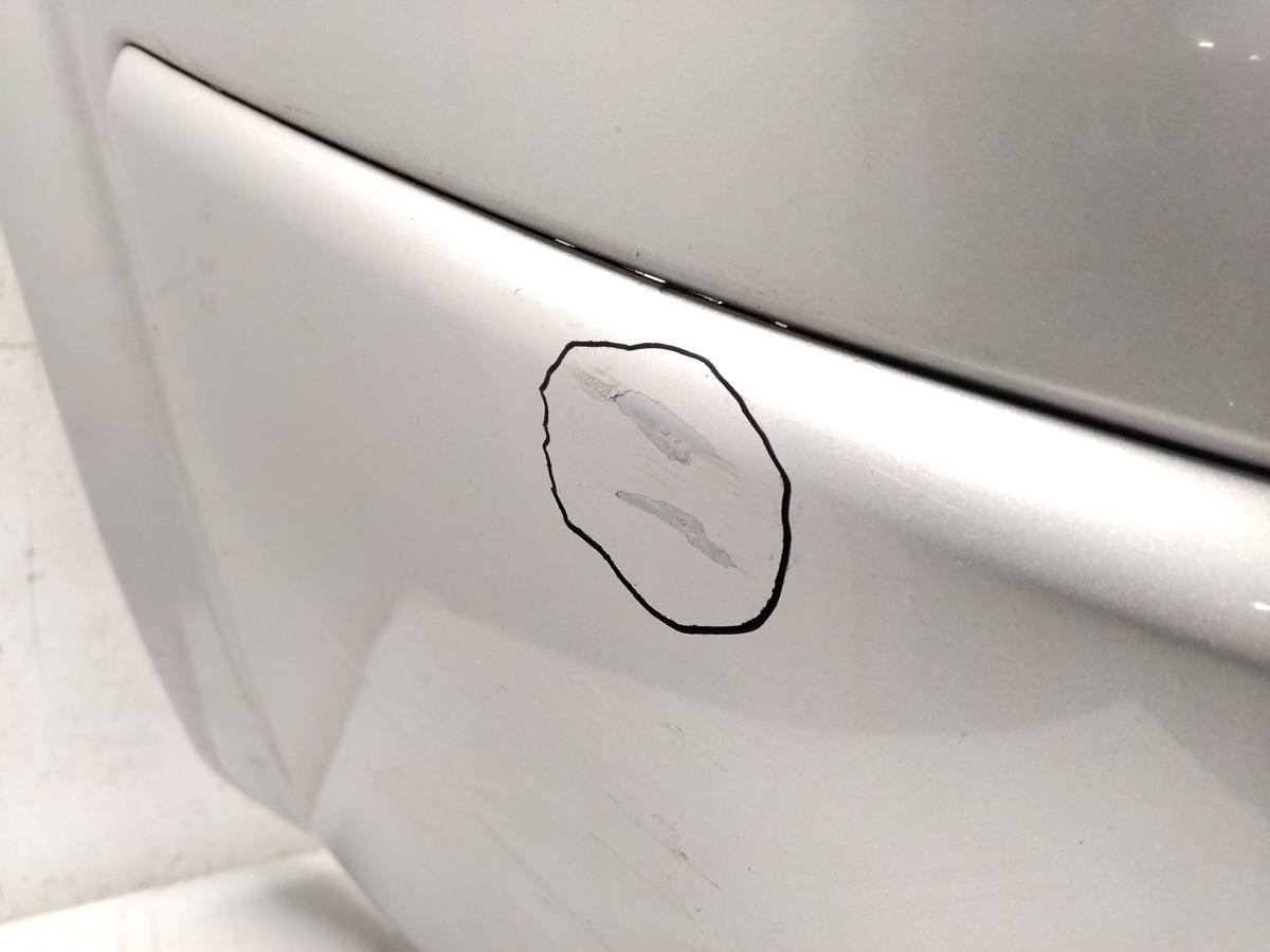Renault Megane 2 Facelift Sto&szlig;f&auml;nger Sto&szlig;stange vorn silber TED69 Bj.2008
