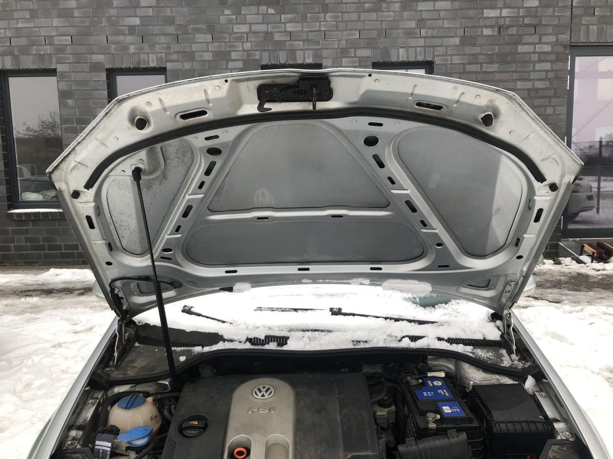 VW Golf 5 V 1K Motorhaube Haube Klappe Deckel vorn LA7W Reflexsilber Metallic