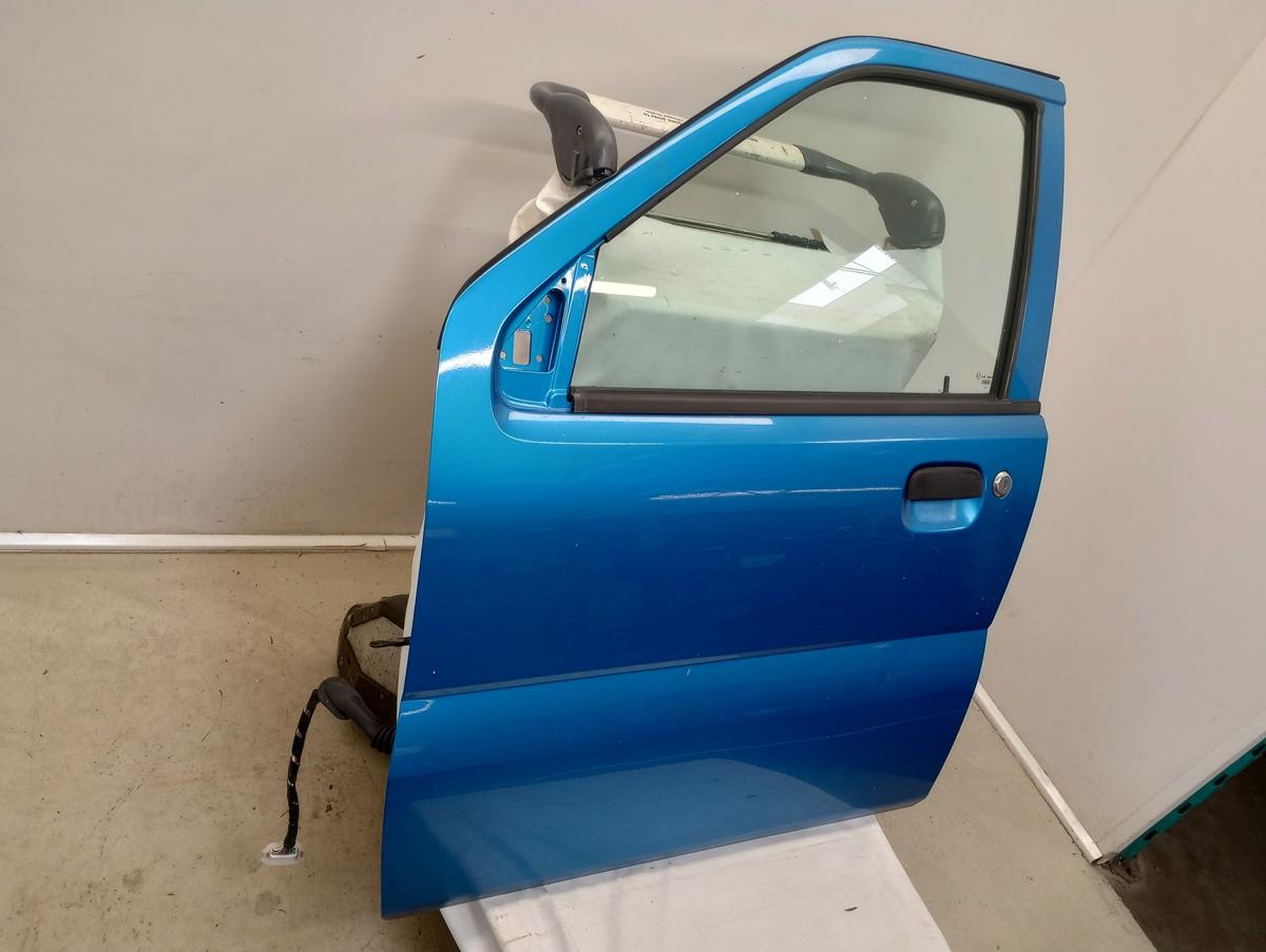 Suzuki Ignis II 2 orig Tür vorn links Fahrertür Z7B Adriablau met Bj 05