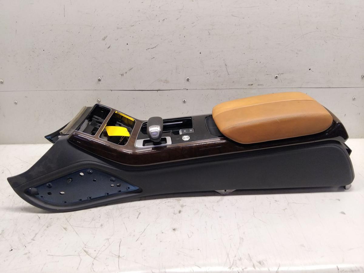 Audi A8 D4 4H Lang orig Mittelkonsole vorn Leder soul mit Doppelarmlehne BJ2015
