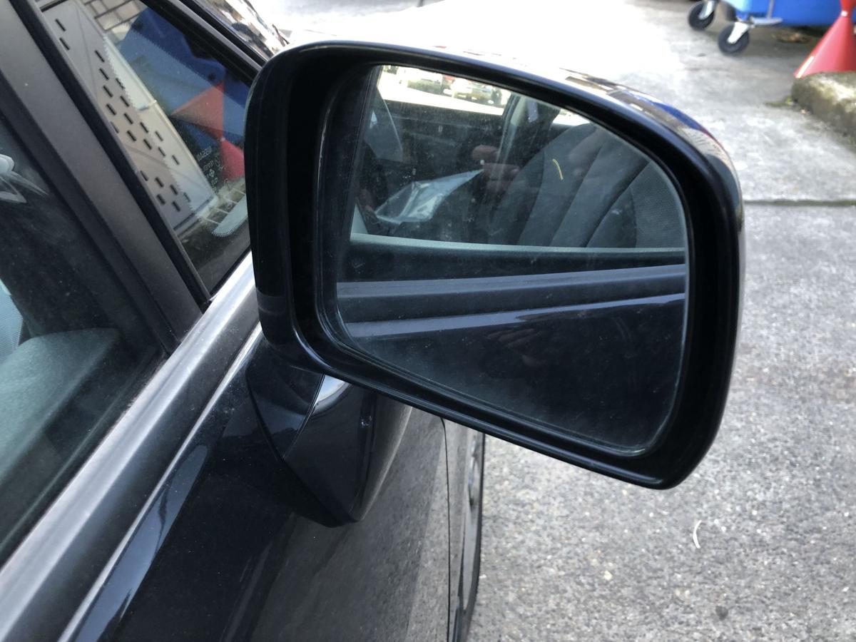Nissan Tiida C11 Au&szlig;enspiegel rechts Seitenspiegel Spiegel elek KH3 Superblack