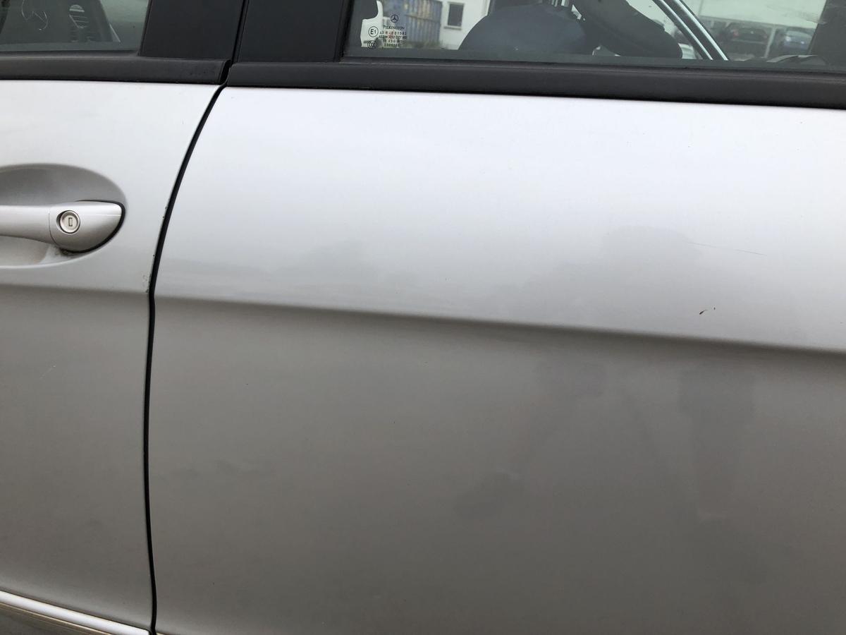 Mercedes A-Klasse W169 T&uuml;r hinten links Fondt&uuml;r im Rohbau 761 silber bis 2008