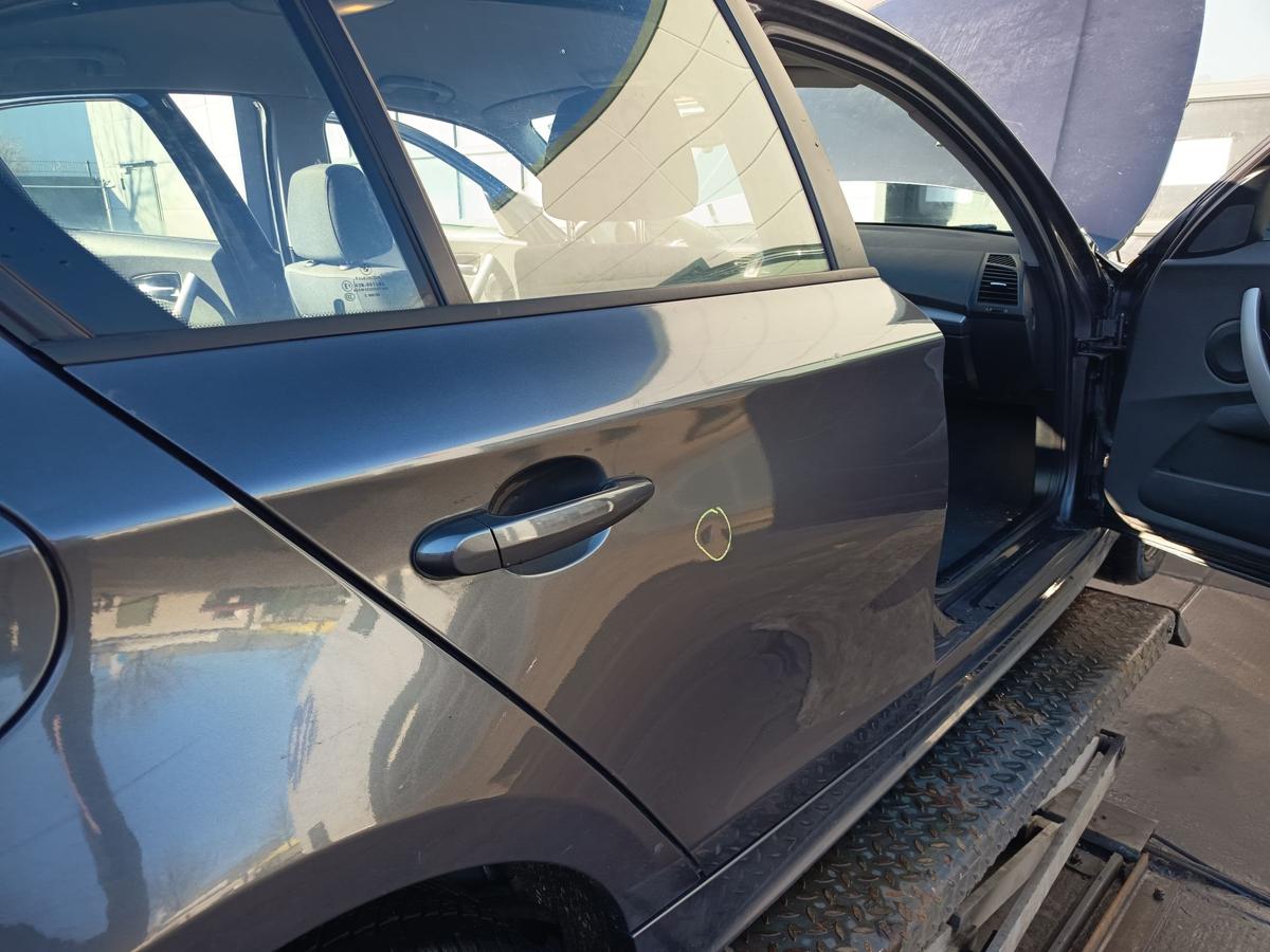 BMW E87 original T&uuml;r hinten rechts Fond A22 Sparkling graphite Bj 2005