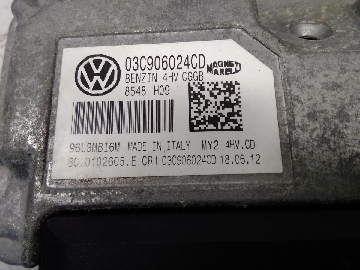 Seat Ibiza IV 6J original Motorsteuergerät 1.4 63kw CGGB BJ2013 03C906024CD