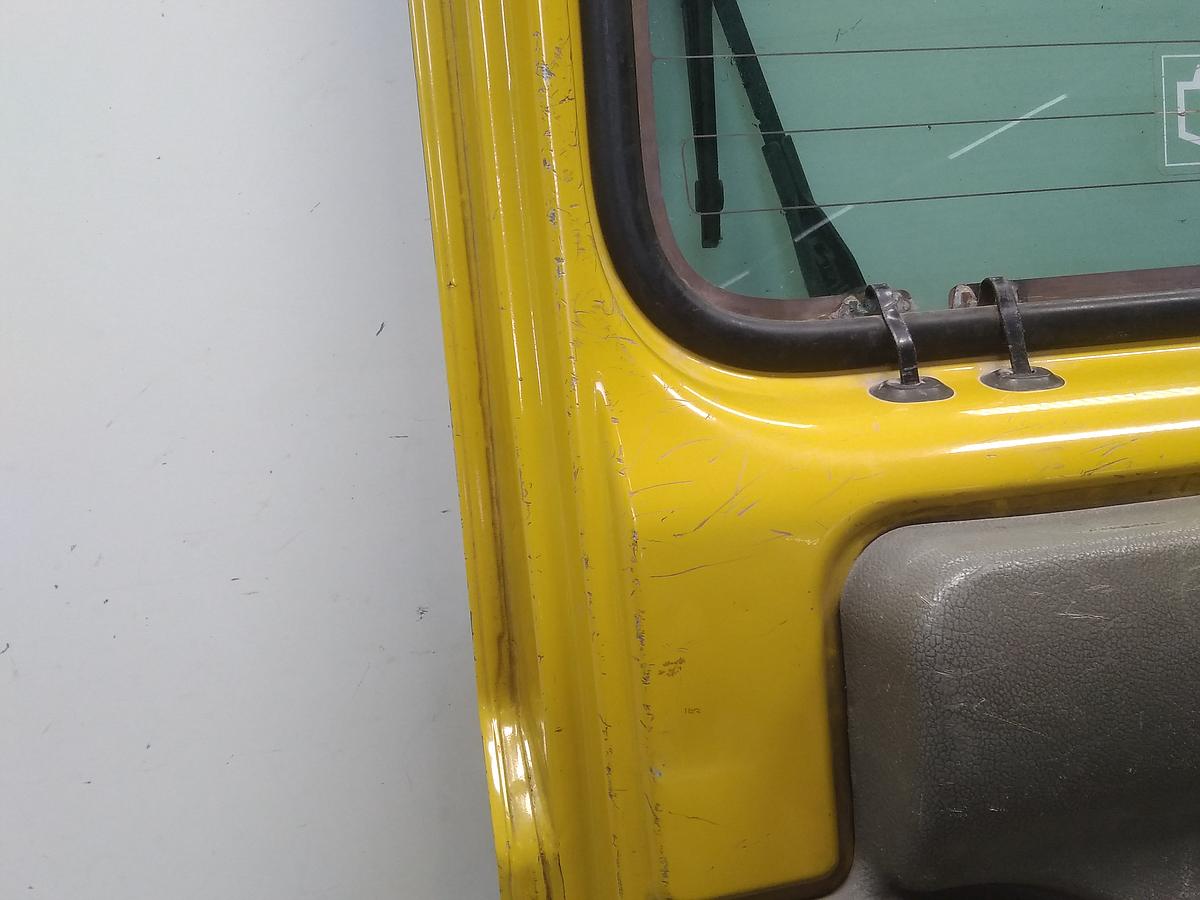 Renault Kangoo 1 original Flügeltür hinten links mit Scheibe OV396-Gelb Bj.2003