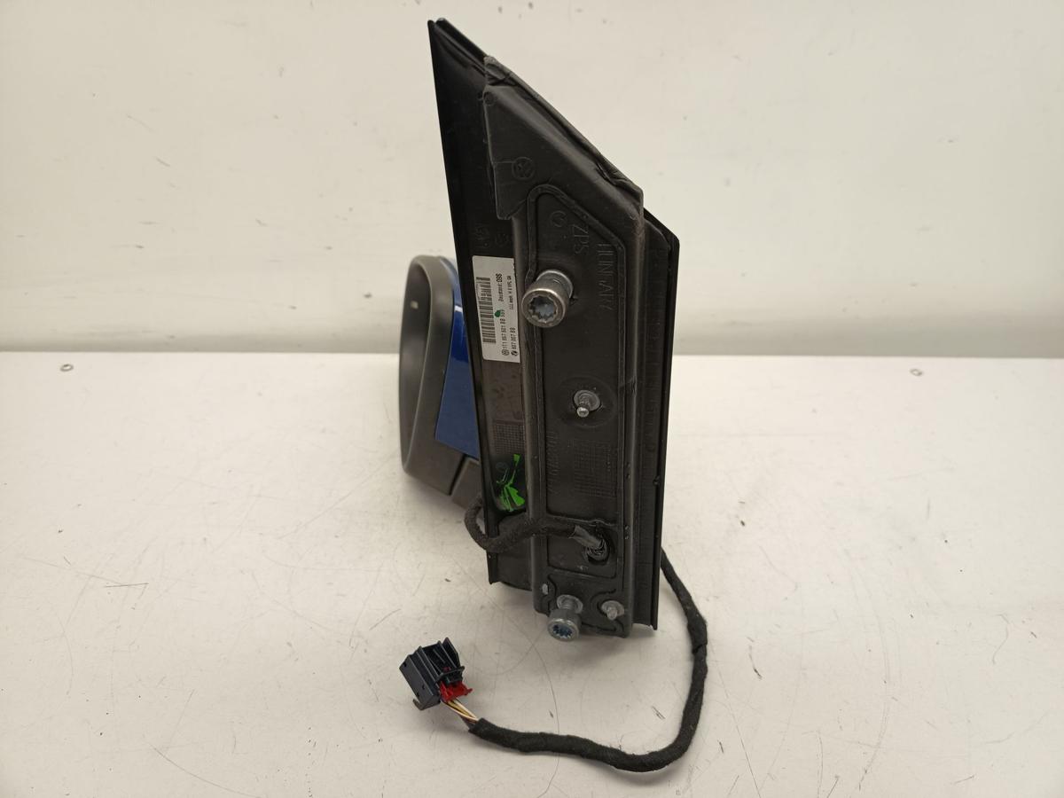 VW Touran GP 1T Aussenspiegel links elektrisch L5M Indienblau Bj 2009