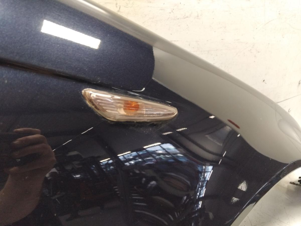 BMW E46 Kotfl&uuml;gel vorn rechts 317 Orientblau Metallic Facelift BJ2002