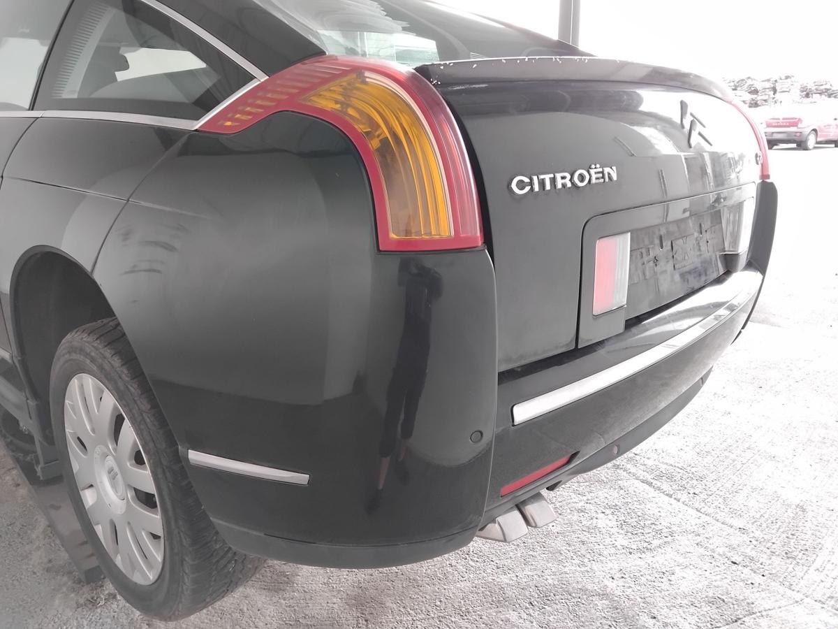 Citroen C6 original Stoßfänger Stoßstange hinten PDC BJ2007 EXL SCHWARZ OBSIDIEN