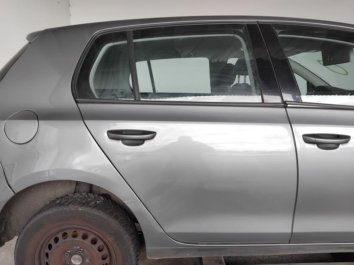 VW Golf 6 Flie&szlig;heck T&uuml;r hinten rechts LA7T unitedgrey BJ2009
