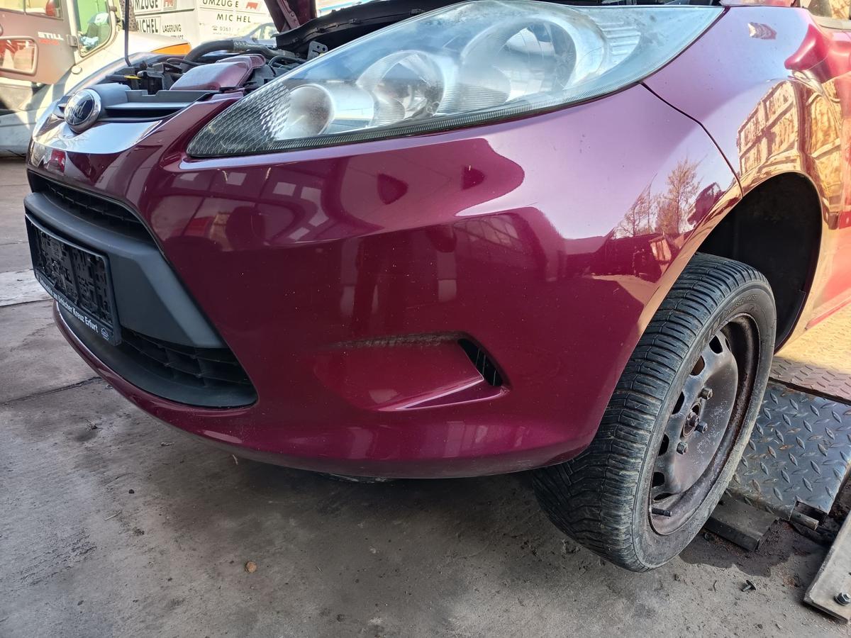 Ford Fiesta MK7 original Sto&szlig;stange vorne Hot Magenta vor Facelift Bj 2009